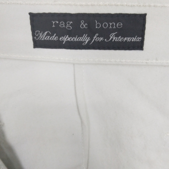 Rag & Bone Skinny Jeans With Geometric Embroidery Accent Size 26 - Picture 9 of 11